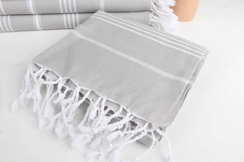 Quick-dry peshtemal, Bridesmaid Proposal Gift, 70x40 Cotton Striped Towel, Custom Beach Towel, Cotton towel, Mexico Bachelorette Party Gifts - 5