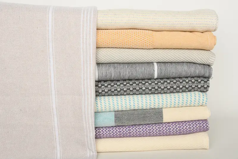 36x18 Cotton Set of 10 Towel, Gift For Boyfriend, Turkish Hand Towel, Personalized Hand Towel, Beach Theme Wedding Gift, Monogram Kitchen Towel - 1
