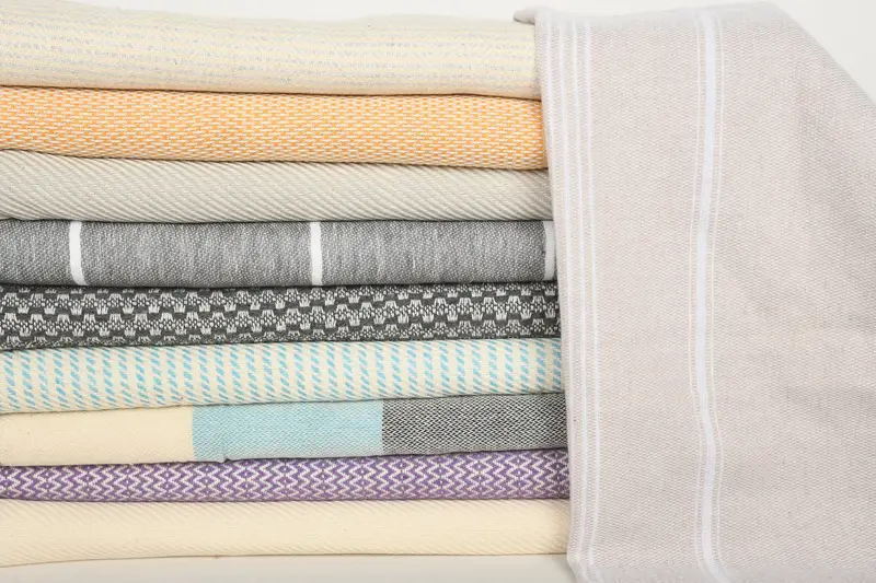 36x18 Cotton Set of 10 Towel, Gift For Boyfriend, Turkish Hand Towel, Personalized Hand Towel, Beach Theme Wedding Gift, Monogram Kitchen Towel - 2