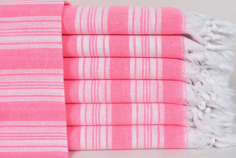Monogram Turkish Towel, Embroidered Turkish Towel, Spa Gift, 70x40 Cotton Striped Towel, Scarf Towel, Sand-resistant towel, Monogrammed Beach Towel - 1