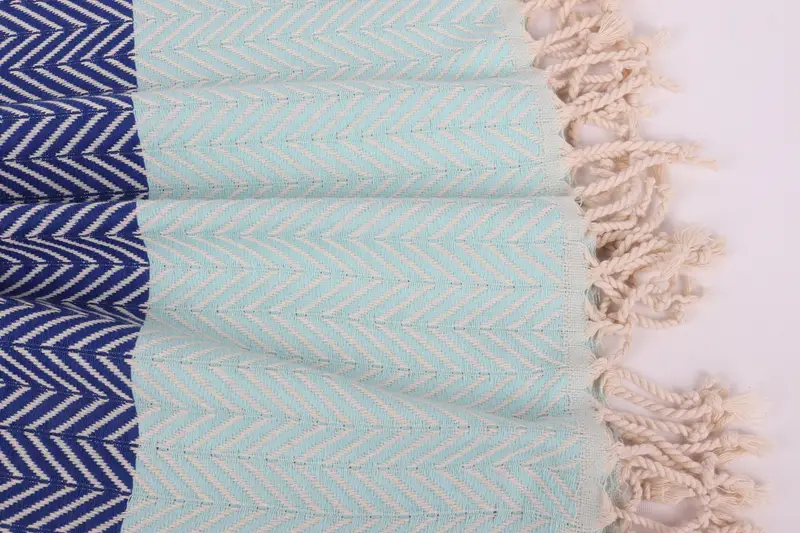 Valentines Day Gift Idea, Turkish Towel Beach, 70x40 Cotton Chevron Towel, Personalized Turkish Towel, Bachelorette Beach Towel, Hammam towel - 8