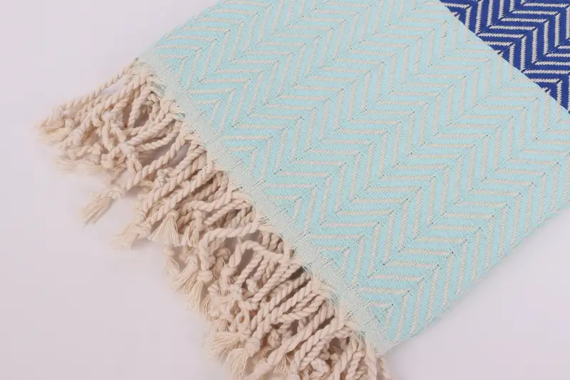 Valentines Day Gift Idea, Turkish Towel Beach, 70x40 Cotton Chevron Towel, Personalized Turkish Towel, Bachelorette Beach Towel, Hammam towel - 7