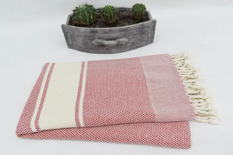 Unique Wedding Gift, Summer Towel, 70x40 Cotton Striped Towel, Cotton towel, Peshtemal Towel, Bridesmaid Gifts, Bridal Shower Favor, Quick-dry towel - 5