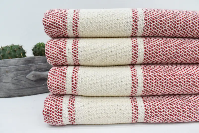Unique Wedding Gift, Summer Towel, 70x40 Cotton Striped Towel, Cotton towel, Peshtemal Towel, Bridesmaid Gifts, Bridal Shower Favor, Quick-dry towel - 2