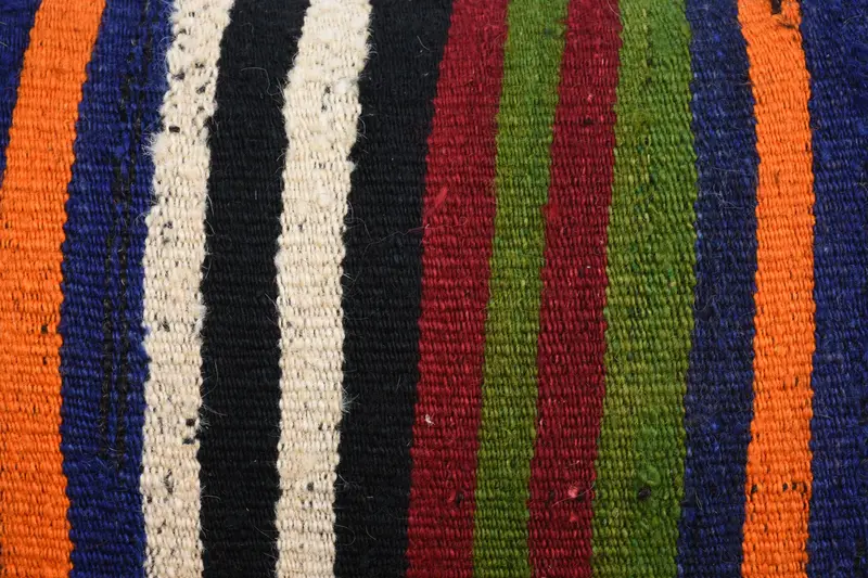 Turkish Kilim Pillow, Kilim Pillow, Pillow Cover, 16x24 Red Pillow, Accent Throw Cushion, Vintage Cushion, Decorative Pillow, Gift Pillow - 3