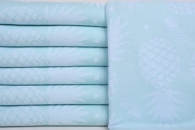 Soft towel, 70x36 Cotton Pineapple Design Towel, Bath towel, Valentines Day Gift For Him, Bridesmaid Gifts, Luxury Turkish peshtemal beach towel - 3