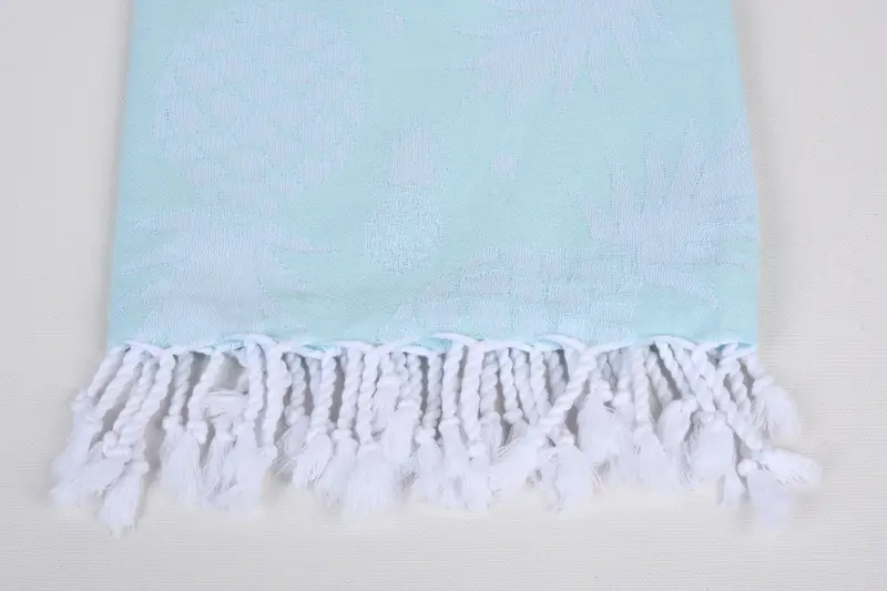 Soft towel, 70x36 Cotton Pineapple Design Towel, Bath towel, Valentines Day Gift For Him, Bridesmaid Gifts, Luxury Turkish peshtemal beach towel - 5