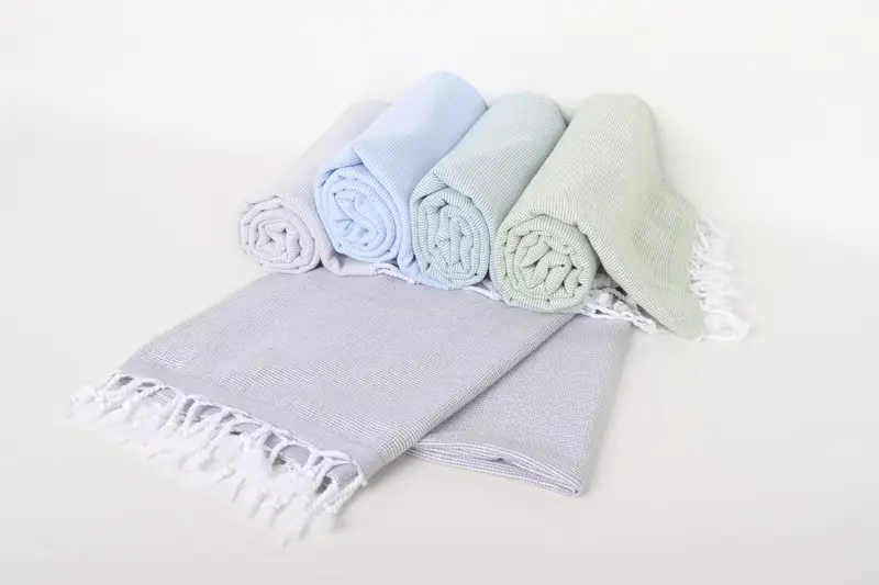 Best Beach Towel, Cute Beach Towel, 68x40 Cotton Polka Dot Towel, Custom Bath Towel, Hammam towel, Personalized Wedding Gift, Maid Of Honor Gift - 4