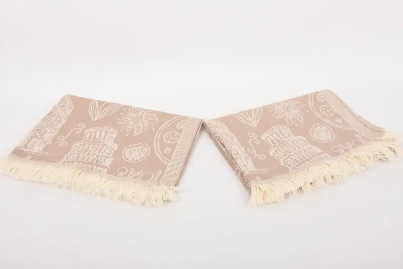 Toalla de diseño personalizada de plato, 28x20 Toalla de diseño de algodón italiano, favor de la despedida de soltera, regalos de Navidad, regalo personalizado, toalla de spa, regalos de dama de honor - 7