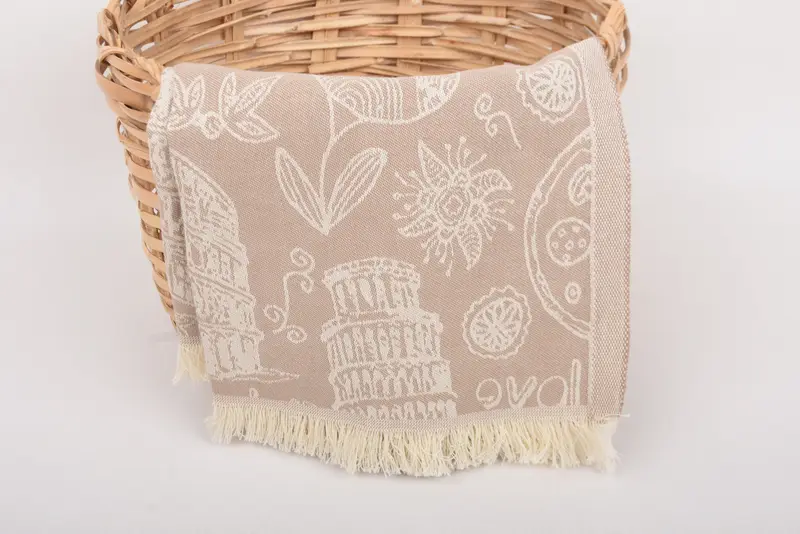 Toalla de diseño personalizada de plato, 28x20 Toalla de diseño de algodón italiano, favor de la despedida de soltera, regalos de Navidad, regalo personalizado, toalla de spa, regalos de dama de honor - 6