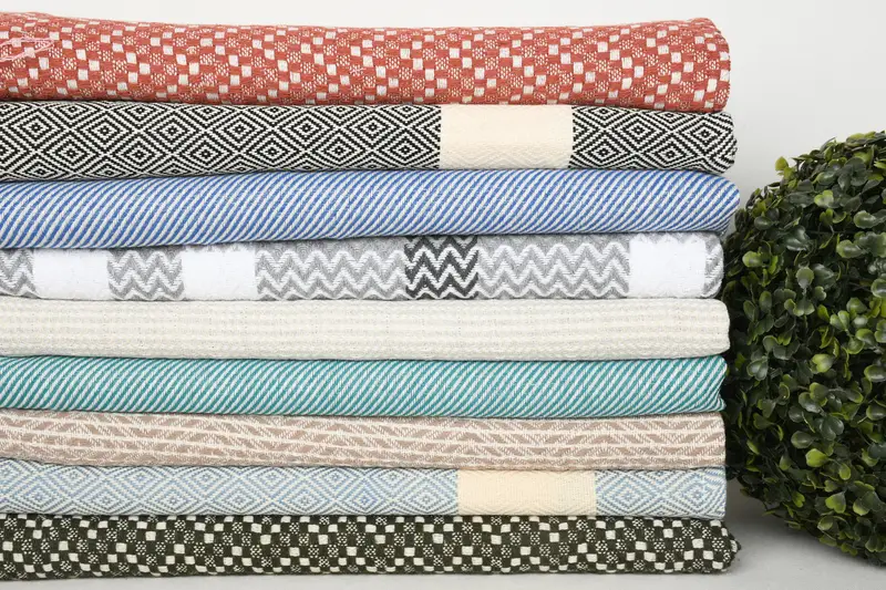 Welcome Wedding Gift, Turkish Tea Towel, Guest Towel, Bathroom Towels, Personalized Kitchen Towel, Summer Towel, 36x18 Cotton Set of 10 Towel - 3