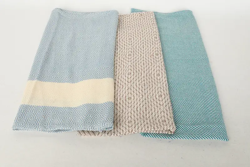 Welcome Wedding Gift, Turkish Tea Towel, Guest Towel, Bathroom Towels, Personalized Kitchen Towel, Summer Towel, 36x18 Cotton Set of 10 Towel - 8