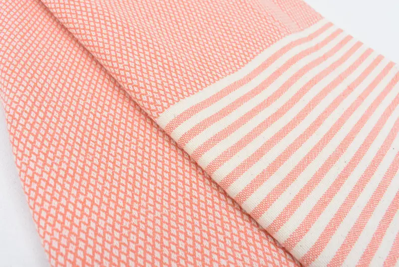 Personalize Gift, Spa Towel, Quick-Dry Beach Towel, Thin towel, Lightweight towel, Hammam Towel USA, 68x32 Cotton Striped Towel, Unique Wedding Gift - 6