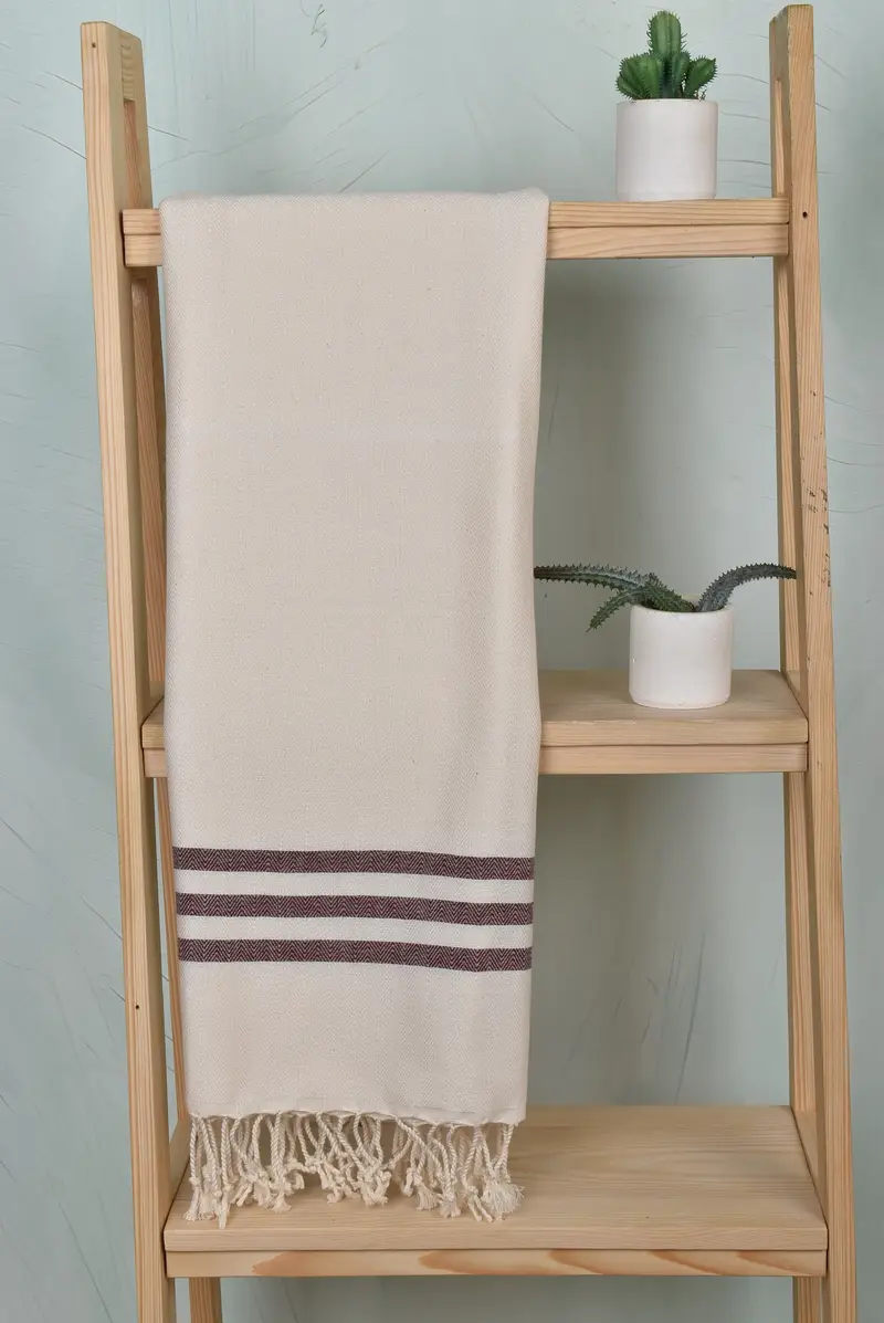 Personalized Gift, Gift Towel, 70x40 Cotton Striped Towel, Beach Towel Monogram, Turkish hand towel, Gift For The Home Decor, Gifts For Him - 8