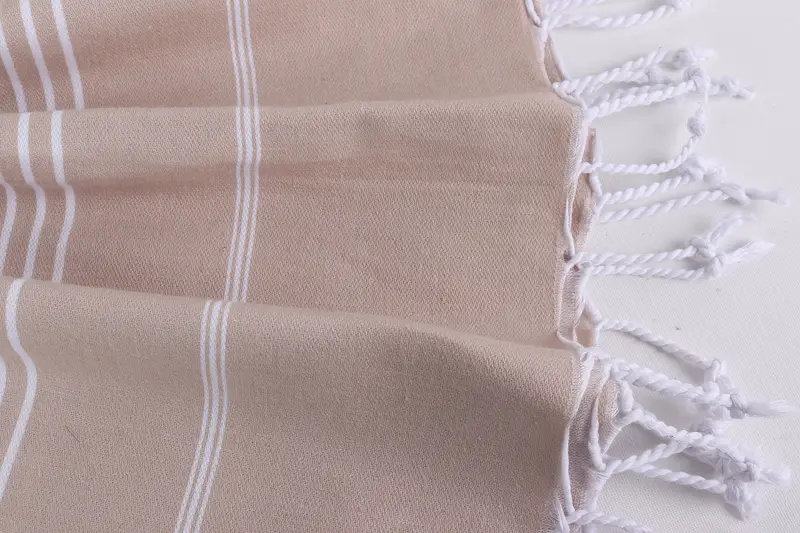 Bridesmaid Gifts, Unique Gift, Beach Wedding Favor, Bachelorette Party Gift, Handwoven Turkish Towel, Bachelorette Gifts, 70x40 Cotton Striped Towel - 8