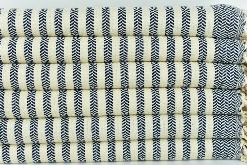 Sand-resistant towel, Turkish Beach Towel Bulk, Baby Boy Gift, Personalized Bridesmaid Gift, 70x40 Cotton Chevron Towel, Bachelorette Party Gifts - 2