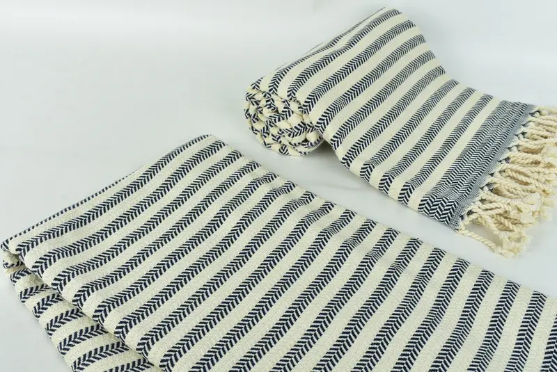 Sand-resistant towel, Turkish Beach Towel Bulk, Baby Boy Gift, Personalized Bridesmaid Gift, 70x40 Cotton Chevron Towel, Bachelorette Party Gifts - 7