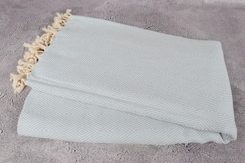 Bath towel, Valentines Day Gift Idea, Gifts For Him, Summer Gift, Custom Turkish Towel, Turkish Towel Personalized, 74x40 Cotton Diamond Towel - 6