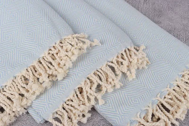 Bath towel, Valentines Day Gift Idea, Gifts For Him, Summer Gift, Custom Turkish Towel, Turkish Towel Personalized, 74x40 Cotton Diamond Towel - 5