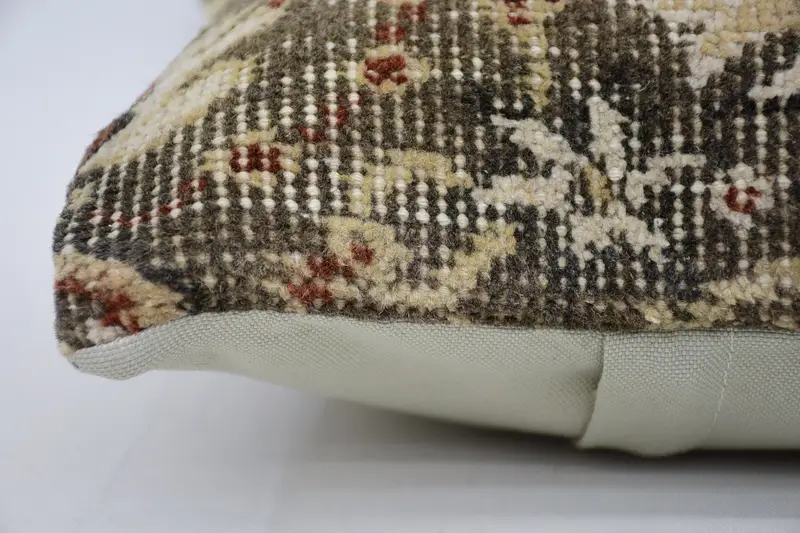 Cushion, Outdoor Throw Cushion Case, Handmade Kilim Cushion, Designer Throw Pillow, 12x12 Beige Cushion Case, Home Decor Pillow, Gift Pillow - 4