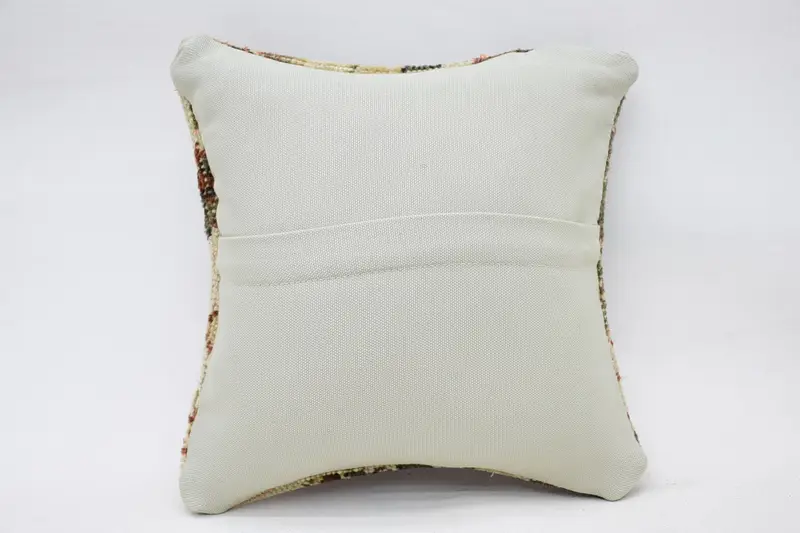 Cushion, Outdoor Throw Cushion Case, Handmade Kilim Cushion, Designer Throw Pillow, 12x12 Beige Cushion Case, Home Decor Pillow, Gift Pillow - 6