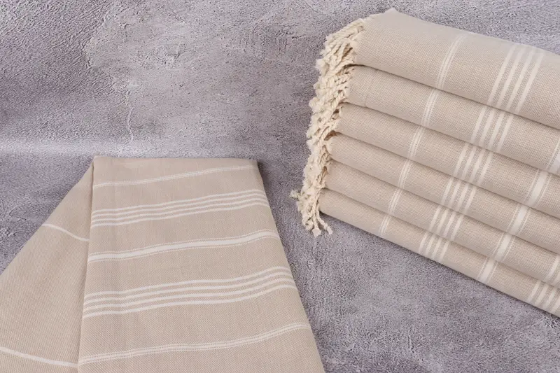Family Gift Basket, Soft towel, Home Gift, Cancun Bachelorette Party Gift Ideas, 70x40 Cotton Striped Towel, Cotton towel, Scarf Towel, Gift For Her - 2
