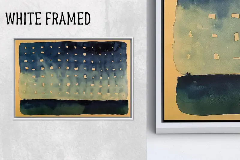 Modern Soyut Kanvas: Trendy Starlight Night Baskılı Sanat