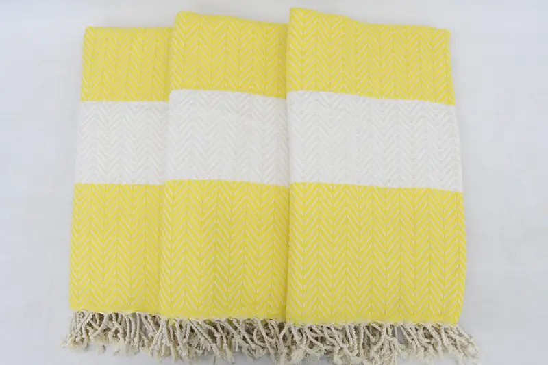 Thin towel, 70x40 Cotton Chevron Towel, Custom Towel, Merry Christmas Gifts, Best Wedding Gift, Monogrammed Beach Towel, Wedding Hand Made Gift - 3