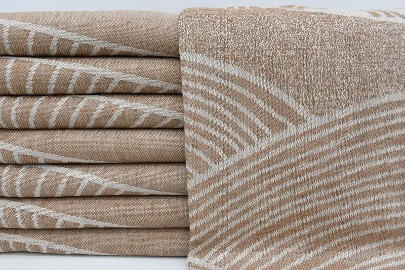 68x40 Cotton Striped Design Towel, Gym Towel, Luxury Turkish Bath Towel, Bridal Shower Favors, Organic Turkish towel, Hammam towel, Engagement Gift - 2