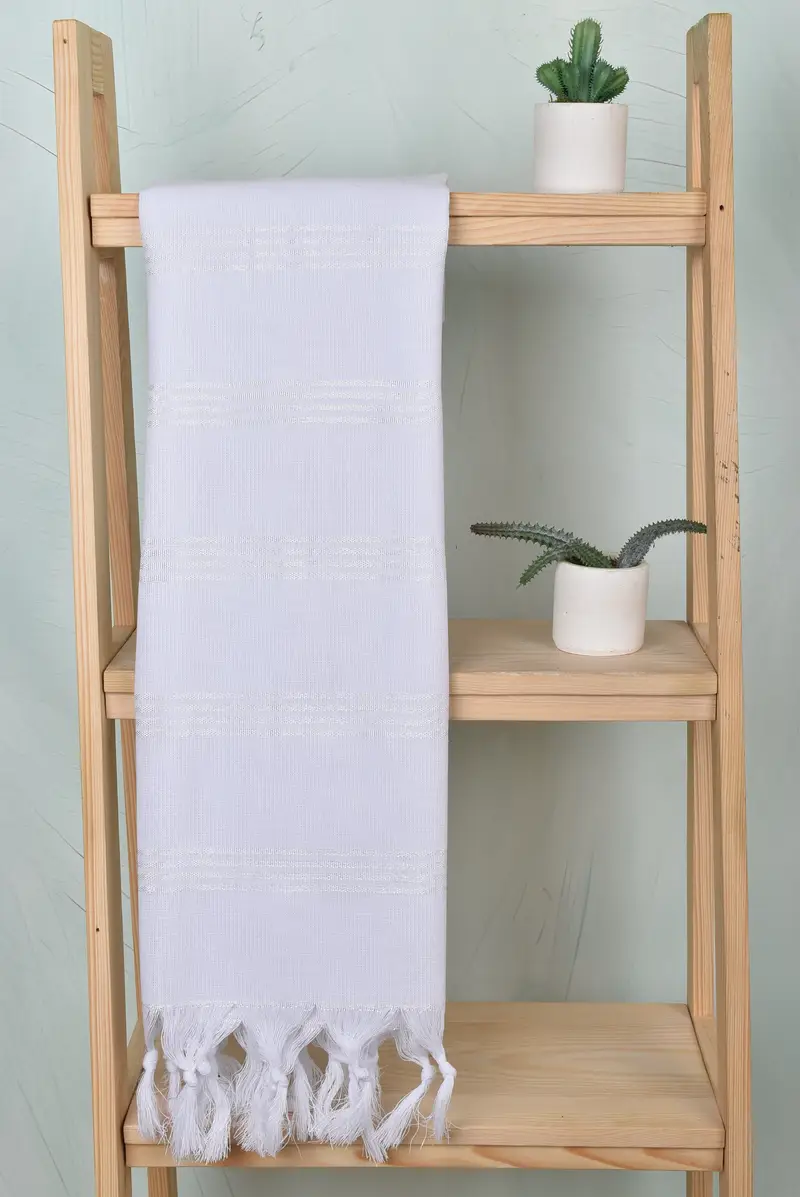 Bridemaids Beach Towel, Bridesmaid Proposal Gift, Travel towel, Spa Towel, Custom Beach Towels, Luxury towel, 70x30 Cotton Striped Towel, Bath towel - 8