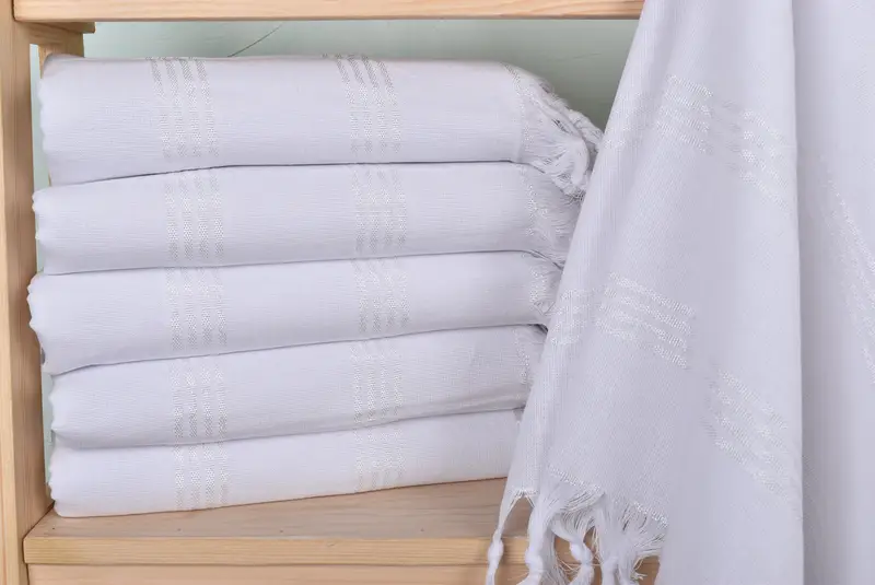 Bridemaids Beach Towel, Bridesmaid Proposal Gift, Travel towel, Spa Towel, Custom Beach Towels, Luxury towel, 70x30 Cotton Striped Towel, Bath towel - 2