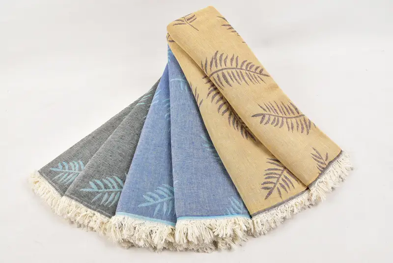 Absorbent Turkish towel, Personalized Turkish Towel, 70x40 Cotton Floral Patterned Towel, Summer Towel, Bridesmaid Proposal Gift, Bridal Shower Gift - 4
