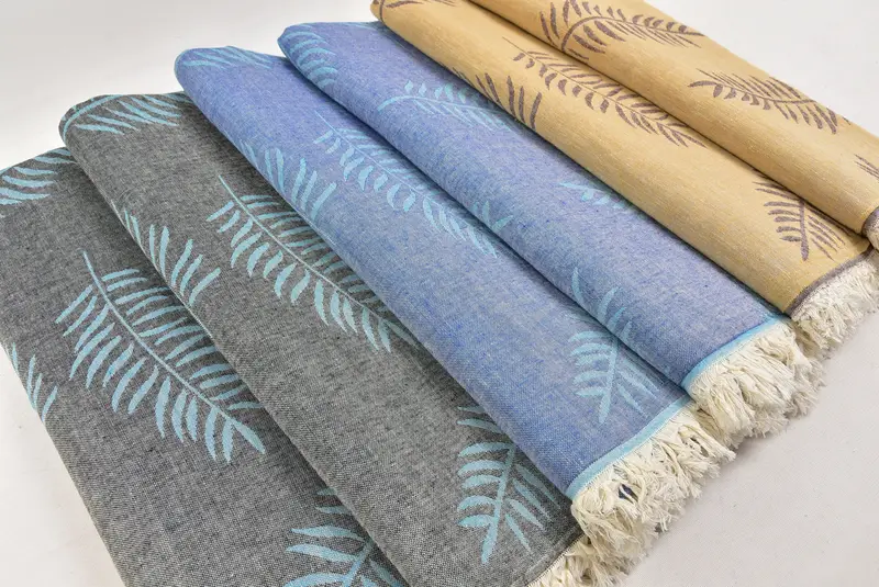 Absorbent Turkish towel, Personalized Turkish Towel, 70x40 Cotton Floral Patterned Towel, Summer Towel, Bridesmaid Proposal Gift, Bridal Shower Gift - 6