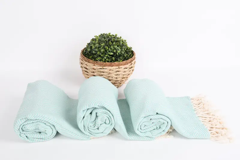 Absorbent towel, Holiday Towel, Turkish Towel Beach Towel, Turkish bath towel, Bachelor Gifts, Bridal Gifts, 70x40 Cotton Herringbone Towel - 8