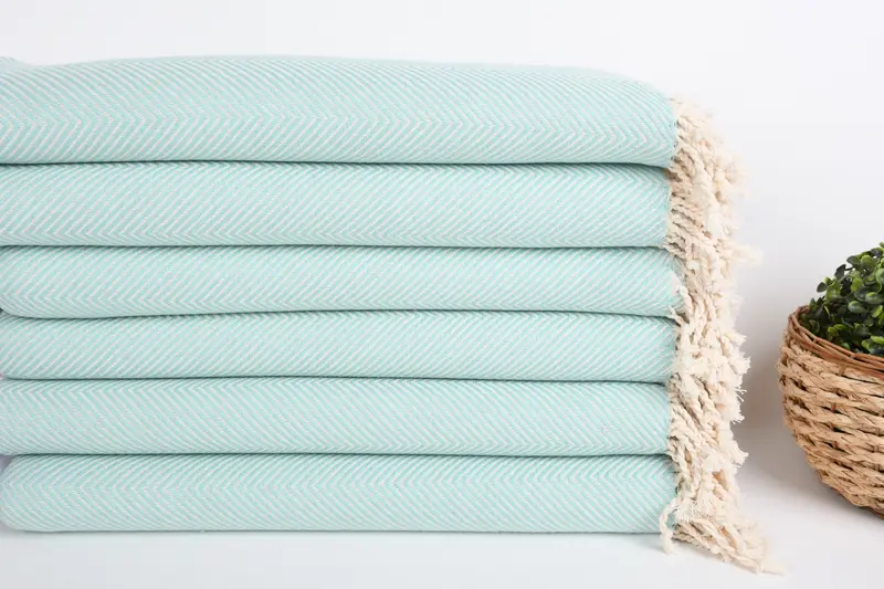 Absorbent towel, Holiday Towel, Turkish Towel Beach Towel, Turkish bath towel, Bachelor Gifts, Bridal Gifts, 70x40 Cotton Herringbone Towel - 2