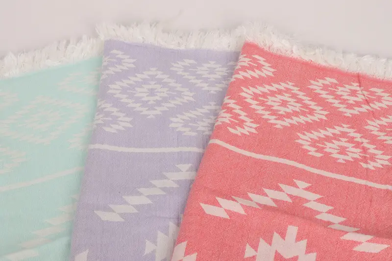 Turkish Hand Towel, Wedding Favors, 40x20 Cotton Kilim Towel, Bridesmaid Gifts, Bachelorette Party Items, Custom Wedding Gifts, Bathroom Hand Towel - 6