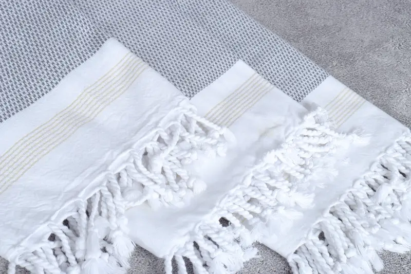 Turkish bath towel, 70x40 Cotton Striped Towel, Wedding Hand Made Gift, Organic Turkish towel, Lightweight Turkish towel, Customized Towels - 5