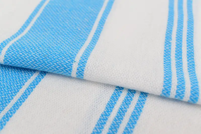 44x24 Cotton Striped Towel, Organic Tea Towel, Turkish Hand Towel, Custom Turkish Towel, Wedding Favors, Bridal Gifts, Personalized Kitchen Towel - 3