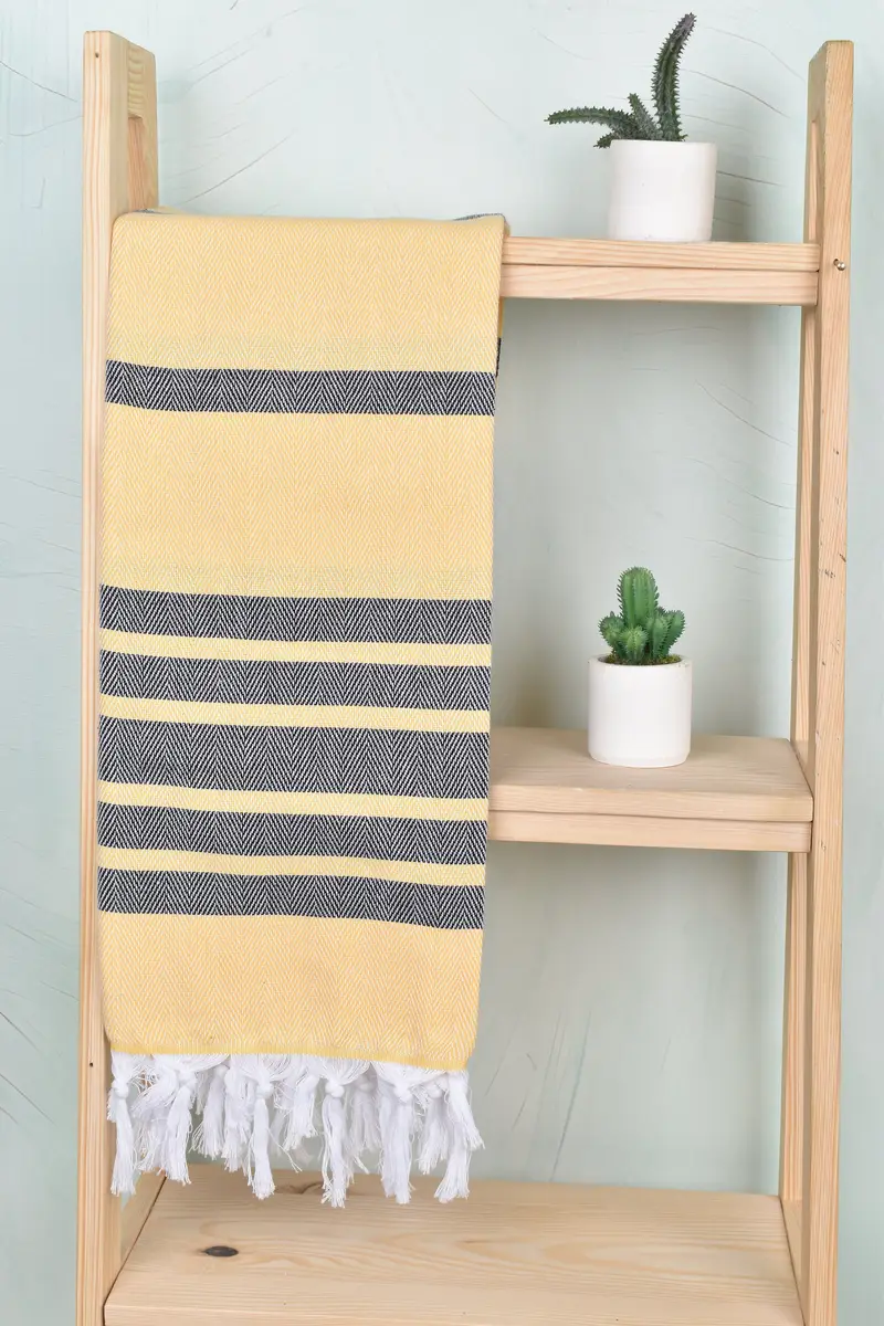 68x36 Cotton Chevron Towel, Christmas Gift, Personalized Gift, Bachelor Bachelorette Party Favors, Beach Towel Personalized, Bridesmaid Gift Towel - 6