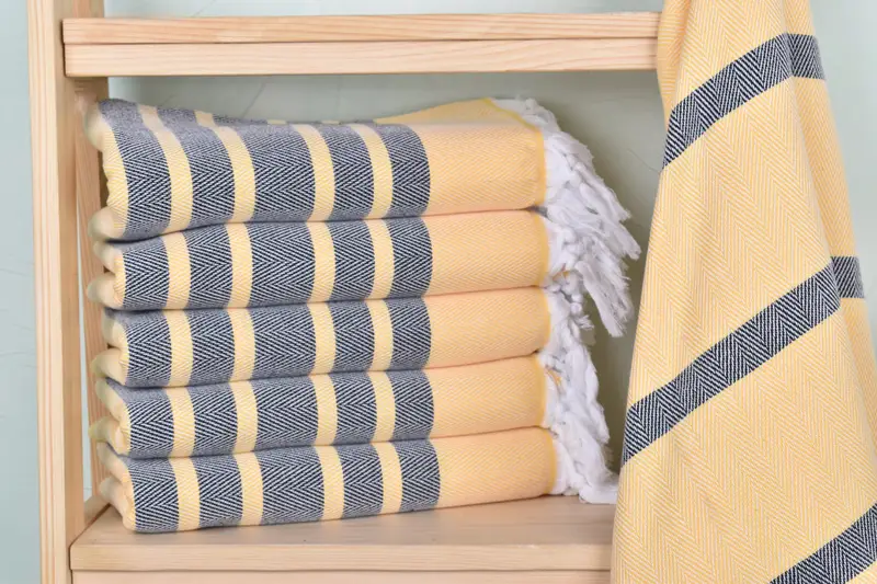 68x36 Cotton Chevron Towel, Christmas Gift, Personalized Gift, Bachelor Bachelorette Party Favors, Beach Towel Personalized, Bridesmaid Gift Towel - 2