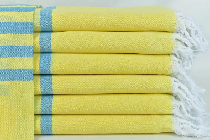 Oversized lightweight Turkish bath towel USA, Gift For Bride, Travel towel, 70x36 Cotton Striped Towel, Home Decor Gifts, Beach towel, Pool Towels - 1