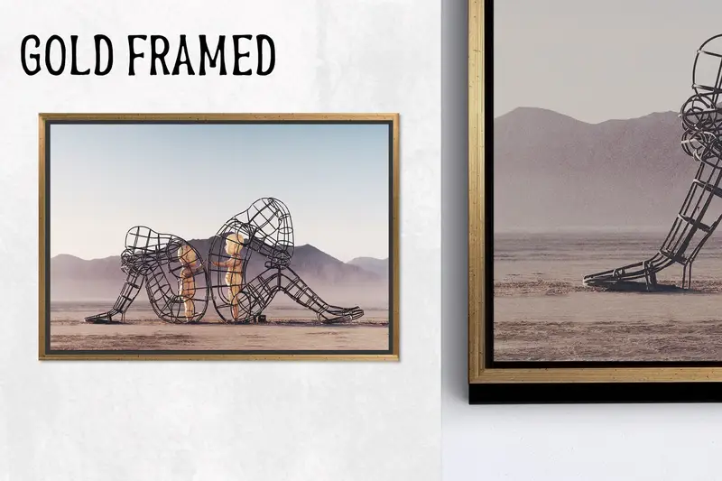 トレンディなカップル キャンバス: インナーチャイルドへのエレガントなバレンタイン ギフト