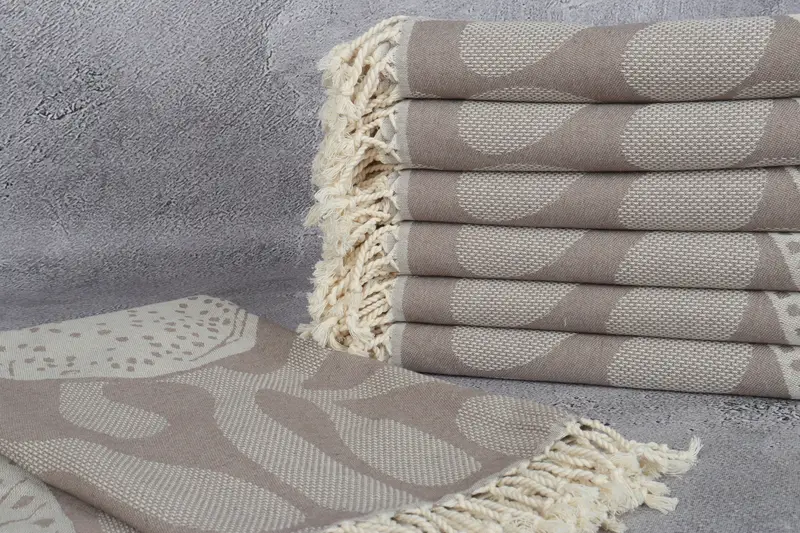 Cotton towel, 70x40 Cotton Whale Design Towel, Turkish beach towel, Home Decor Towel, Bridal Shower Favors, Bulk Order Towel, Organic Cotton Towel - 3