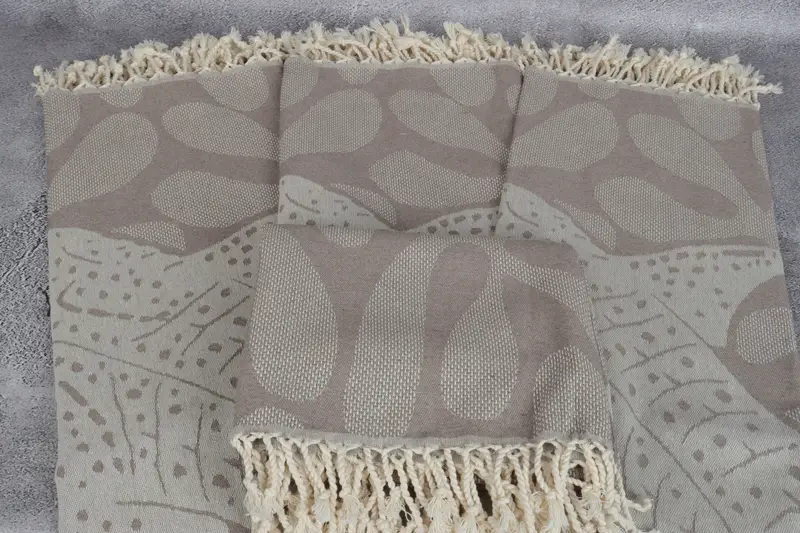 Cotton towel, 70x40 Cotton Whale Design Towel, Turkish beach towel, Home Decor Towel, Bridal Shower Favors, Bulk Order Towel, Organic Cotton Towel - 5