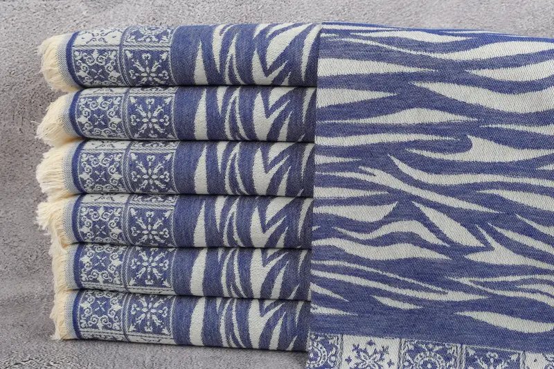Monogrammed Hand Towel, Customized Towels, 28x20 Cotton Striped Towel, Personalized Gift, Gym Towel, Turkish Hand Towel, Boyfriend Gift, Xmas Gifts - 2