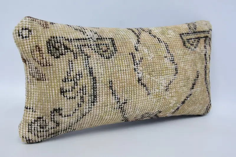 Interior Designer Pillow, Pillow, Vintage Kilim Throw Pillow, Kilim Pillow, 8x16 Beige Cushion Cover, Personalized Gift Pillow Cushion Case - 3