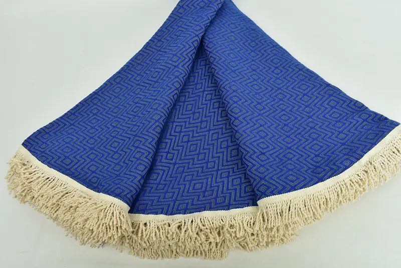 Maid Of Honor Gift, Turkish towel, Custom Turkish Towel, Turkish Towel Beach Towel, Beach Towel Gift, 64x64 Cotton Round  Diamond Towel, Soft towel - 6