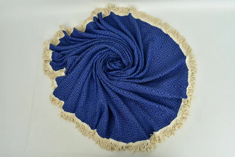 Maid Of Honor Gift, Turkish towel, Custom Turkish Towel, Turkish Towel Beach Towel, Beach Towel Gift, 64x64 Cotton Round  Diamond Towel, Soft towel - 1