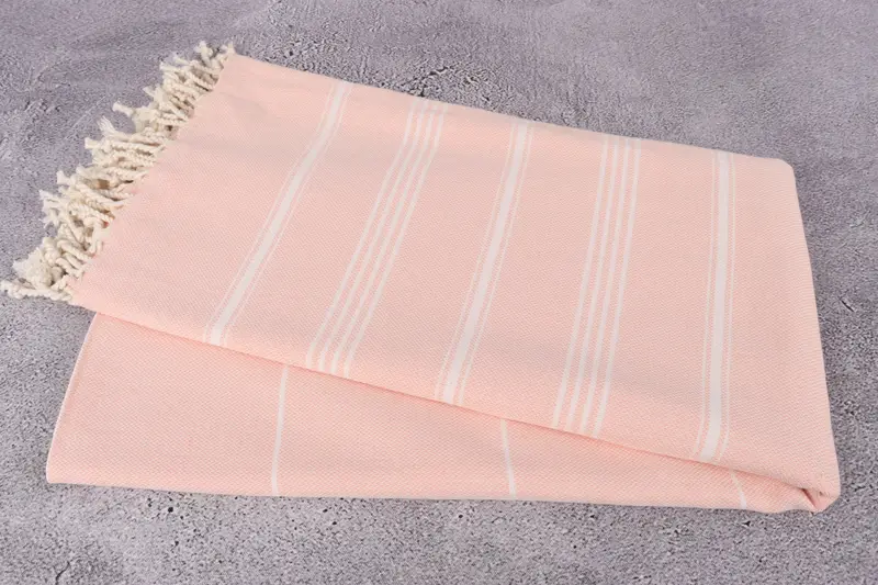 Hammam Towel USA, Beach Towel Bulk, Custom Towel, House Warming Gift, Custom Wedding Gift, 70x40 Cotton Striped Towel, Gym Towel, Bridesmaid Towel - 6