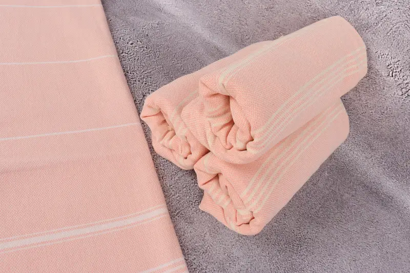 Hammam Towel USA, Beach Towel Bulk, Custom Towel, House Warming Gift, Custom Wedding Gift, 70x40 Cotton Striped Towel, Gym Towel, Bridesmaid Towel - 8
